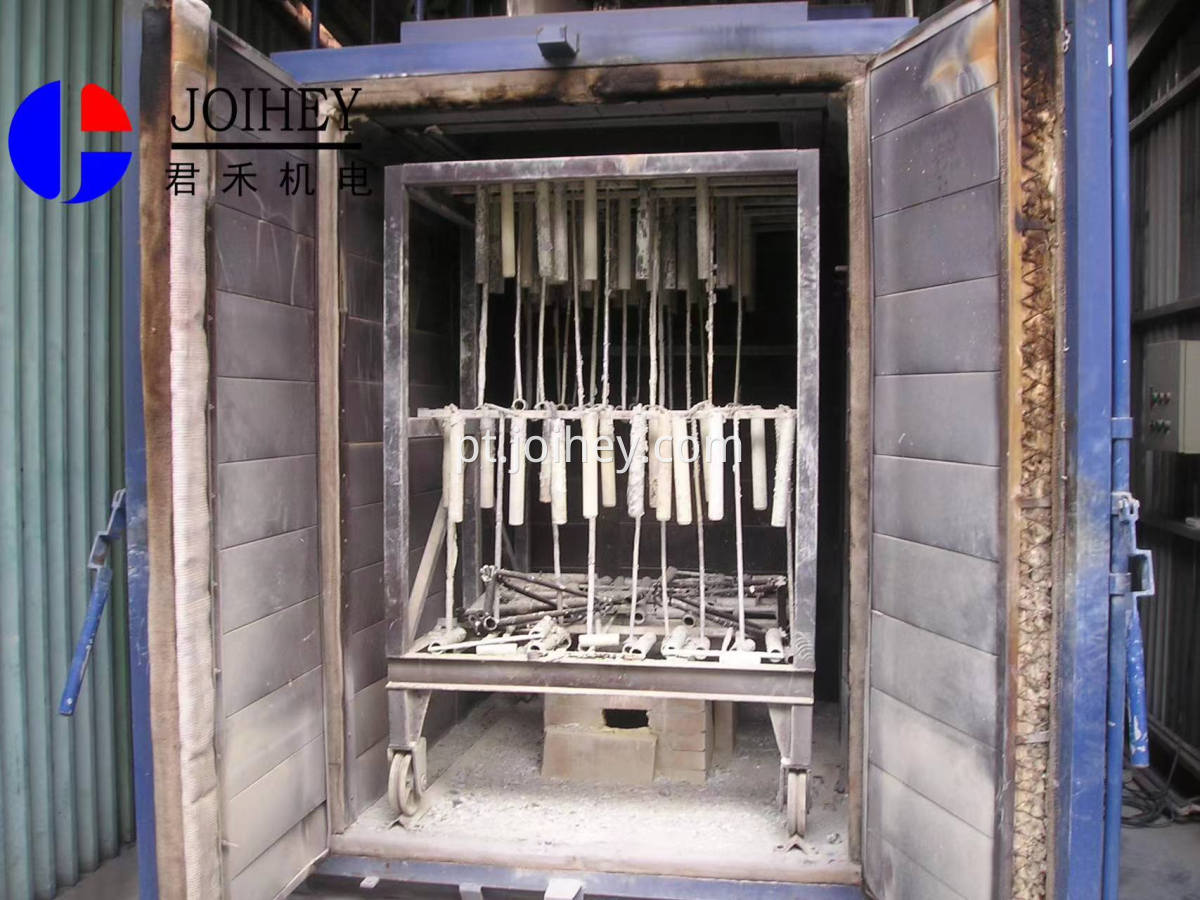 Paint stripping oven2 